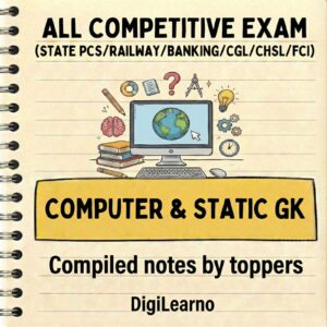 COMPUTER & STATIC GK - COMPREHENSIVE GUIDE - 2026