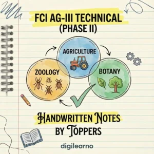 FCI AG-III (TECHNICAL)-AGRICULTURE/BOTANY/ZOOLOGY- [PHASE II]-2026