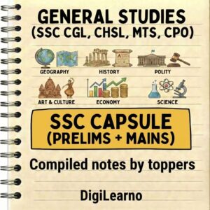 SSC Capsule – General Awareness (Prelims & Mains) | 08 E-Books