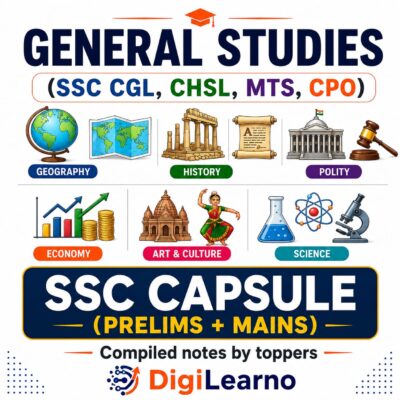 SSC Capsule [English] – General Awareness (Prelims & Mains) | 08 E-Books