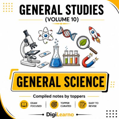GENERAL SCIENCE- BIOLOGY/PHYSICS/CHEMISTRY 2026