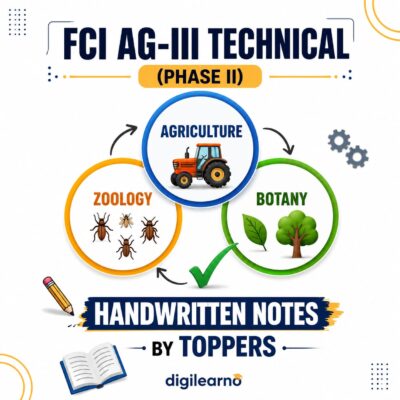 FCI AG-III (TECHNICAL)-AGRICULTURE/BOTANY/ZOOLOGY- [PHASE II]-2026