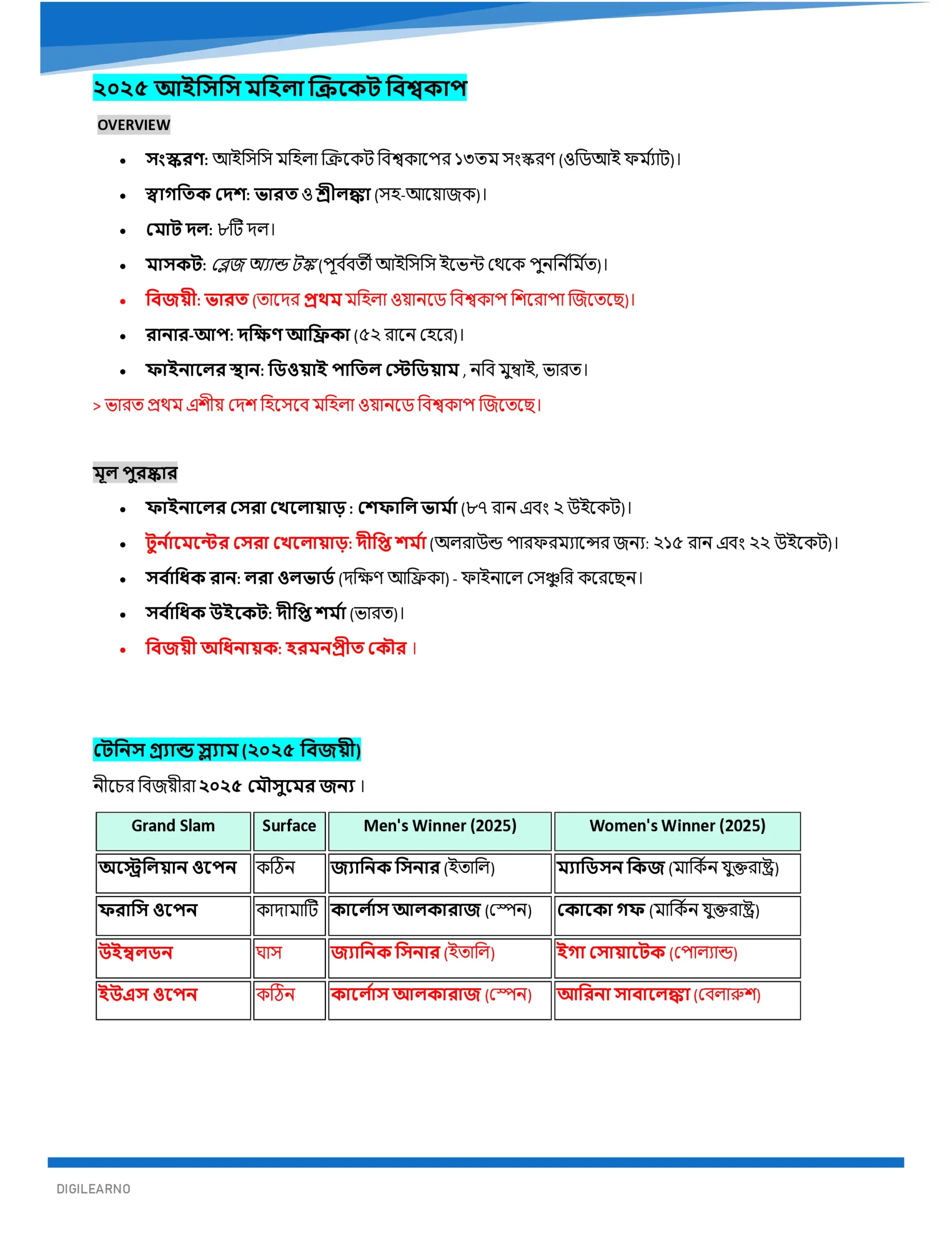 One Year Current Affairs 2025 (বাংলা) | Jan–Dec | Exam-Ready Edition 2026 - Image 4