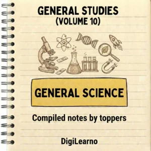 GENERAL SCIENCE- BIOLOGY/PHYSICS/CHEMISTRY 2026