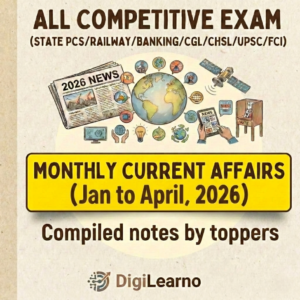 Monthly Current Affairs  (English) [January to April 2026]