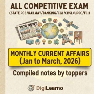 Monthly Current Affairs  (English) [January to March 2026]