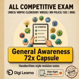 72x Capsule | Handwritten Style Infographic | GA Revision (বাংলা)