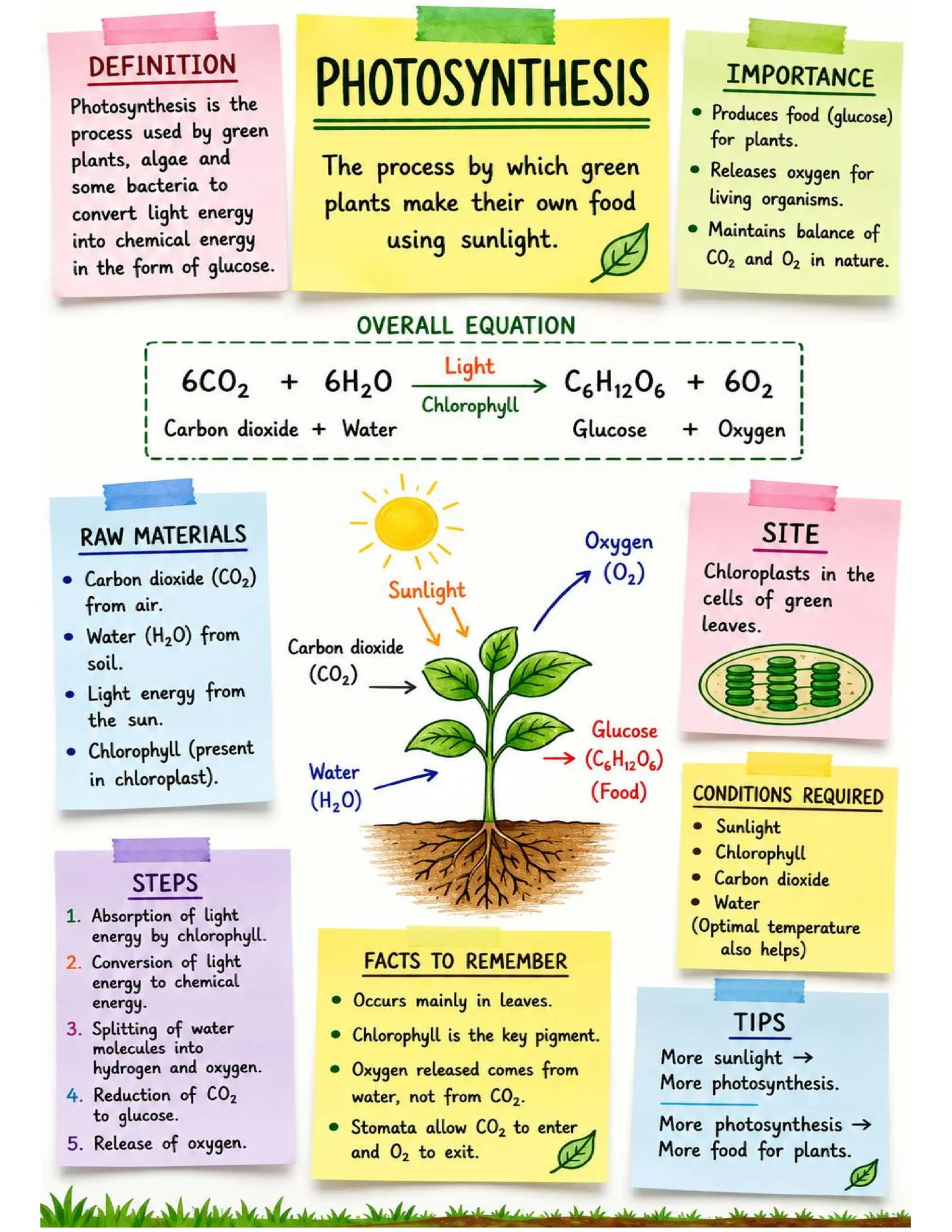 7X QuickRev | Stickynotes Style Infographic | GA Revision (English) 7X QuickRev | Stickynotes Style Infographic | GA Revision (English) - Image 2