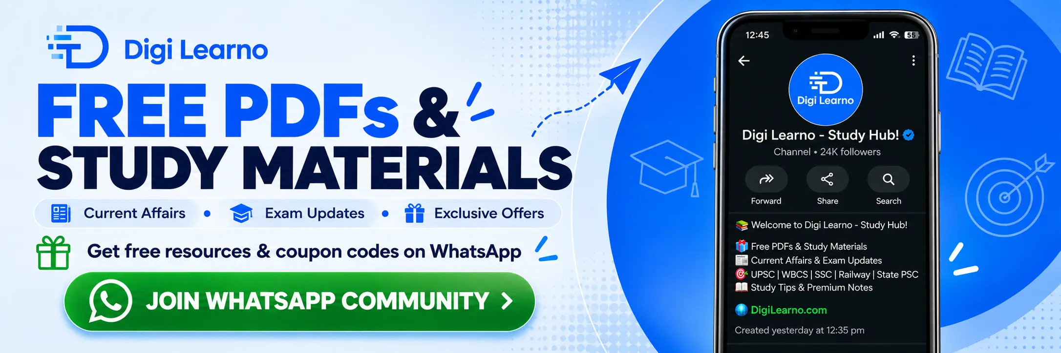 Digi Learno WhatsApp Community Bannar